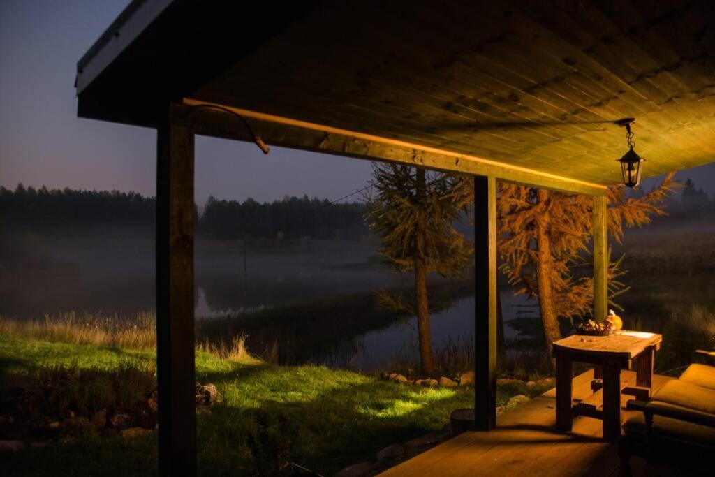Hut In The Mid. Of Nowhere + Priv Pond+3 Ha Darzkowo Exteriör bild